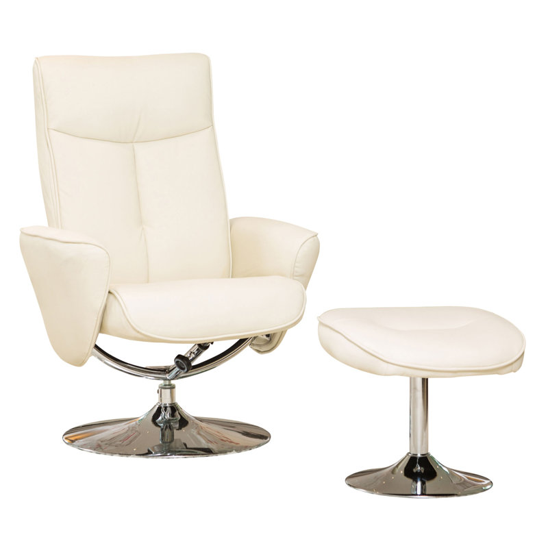 Metro Lane Manuell verstellbarer Relaxsessel Carol mit Fußhocker